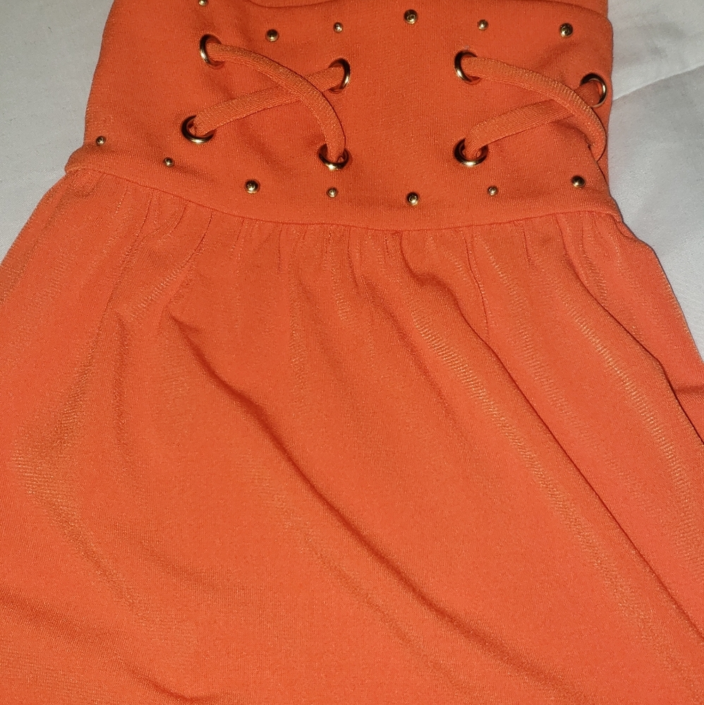 Michael Kors Beautiful Orange  Dress - Picture 4 of 5